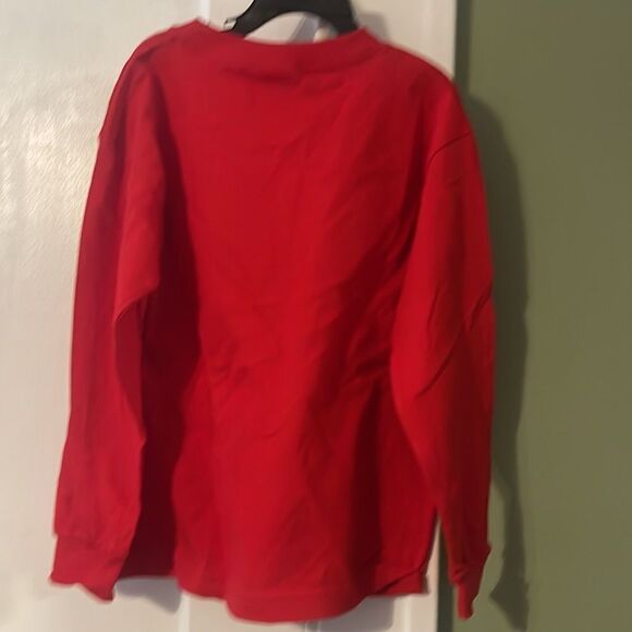 Long sleeve T-shirt size 7 color red - Picture 3 of 7